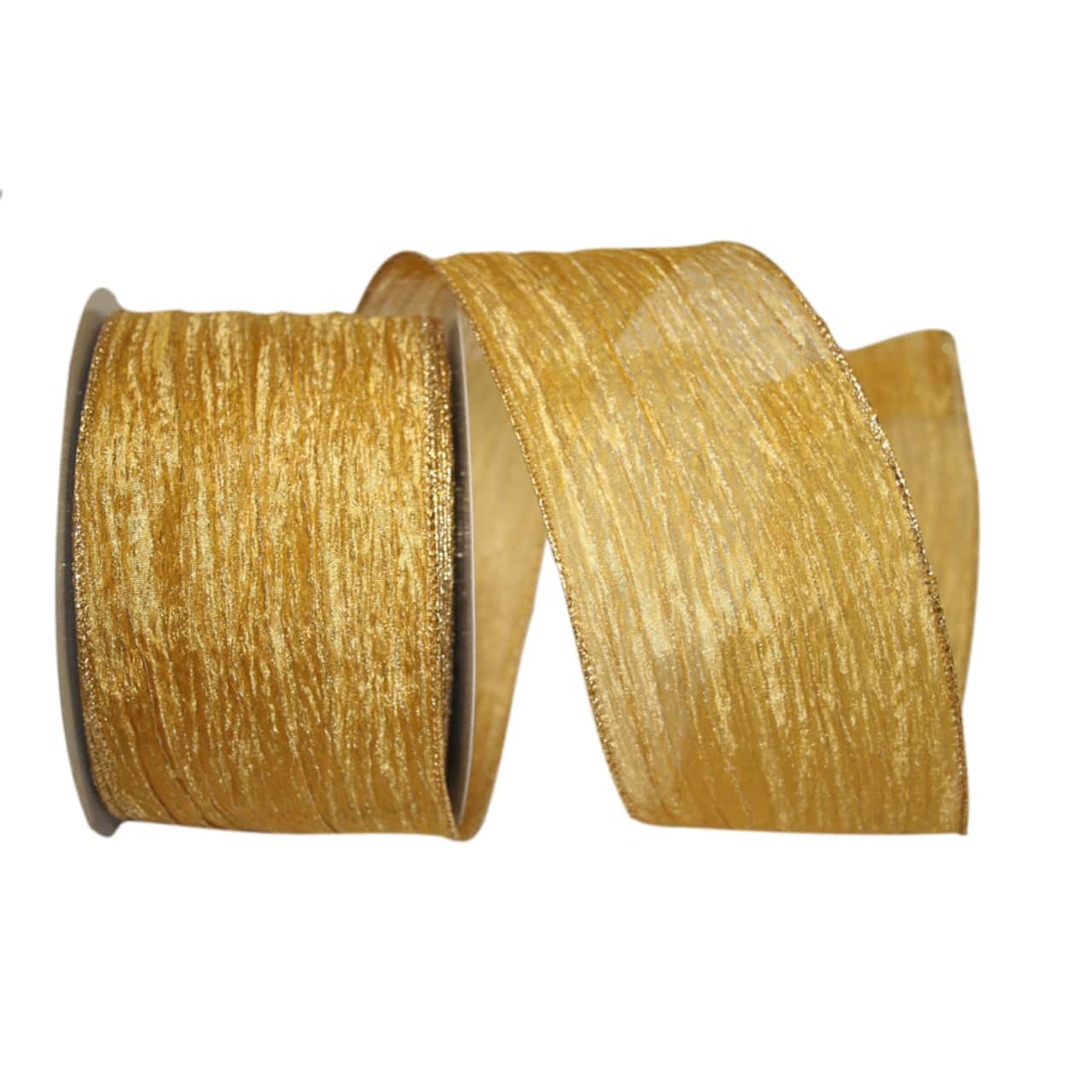 Reliant 4" x 30yd. Crushed Mesh Value Wired Ribbon